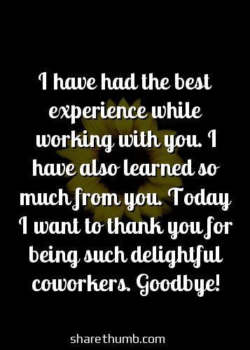 farewell quotes leaving company